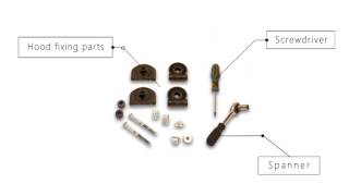 Removing amp replacing Nipper single amp sport buggy hood fixing [upl. by Akimyt337]