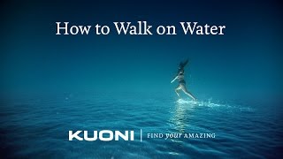 How to Walk on Water – Filming Kuoni’s ‘Find Your Amazing TV Ad [upl. by Ahseem]