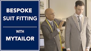 Bespoke Suit Fitting with Joe Hemrajani from MyTailor [upl. by Naples]