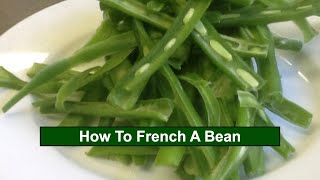 How To French Beans 🫛 foodie kitchenhacks kitchengadgets [upl. by Mccafferty]