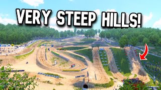 THE SCARIEST TRACK I HAVE EVER RACED IN MX BIKES [upl. by Oahc]