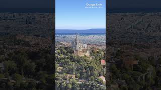 Overlooking Barcelona 🇪🇸📍Tibidabo 🇪🇸 [upl. by Eidnahs103]