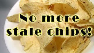 Refresh stale potato chips and make them crisp again [upl. by Arlynne]