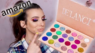 AMAZON MAKEUP  PRESSED GLITTER PALETTE [upl. by Wanyen]