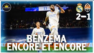 Real Madrid 21 Shakhtar Donetsk  BUTS  Benzema x2 Fernando  DEBRIEF [upl. by Icak195]