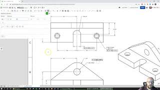 OnShape Adding Geometric Dimensioning amp Tolerancing to the Pyramid Bracket [upl. by Jorin400]