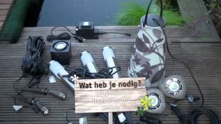 12 Volt buitenverlichting aanleggen [upl. by Holtorf]