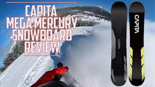 Capita Mega Mercury 2023 Snowboard Review vs Mercury Indoor Survival amp BSOD [upl. by Surad]