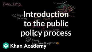 Introduction to the public policy process  US government and civics  Khan Academy [upl. by Consolata]