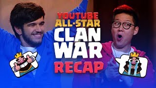 Clash Royale YouTube AllStar 5v5 Clan War RECAP [upl. by Orlena566]