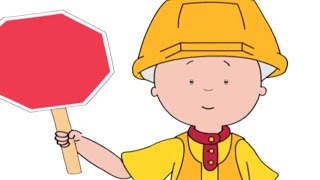 Caillou 403  Caillou the Road Builder  Caillous Building Adventure  A House in the Sky [upl. by Haerb915]