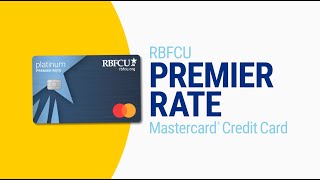 RBFCU Premier Rate Mastercard® Credit Card [upl. by Sashenka763]