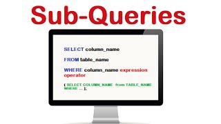 SQL Subqueries  Subqueries in SQL with examples [upl. by Haletky]