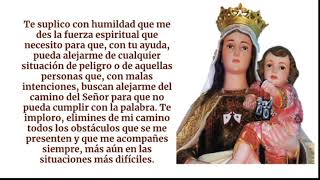 Oración a la Virgen de las Mercedes con letra [upl. by Millicent865]