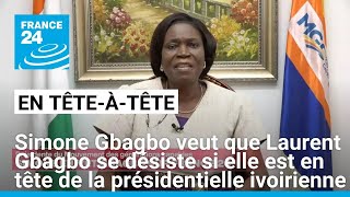 Simone Gbagbo veut que Laurent Gbagbo se désiste si elle est en tête de la présidentielle ivoirienne [upl. by Nawaj]