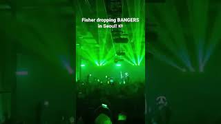 Fisher dropping BANGERS in Seoul 💥🇰🇷 [upl. by Nosneb]