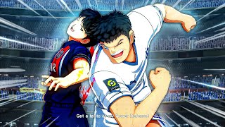 Marseille Fights PSG  【Captain Tsubasa】 [upl. by Horten528]