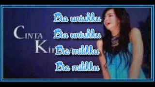 Dia Milikku  Yovie amp Nuno with Lyrics OST Cinta Kirana [upl. by Heyward]