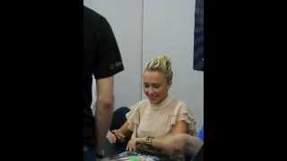 Hayden PANETTIERE  Film and Comic Con  London 2012 [upl. by Warrin]