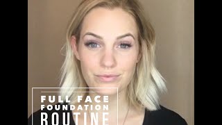 SeneGence full face foundation routine [upl. by Addis]