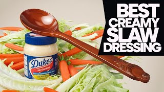 How to Make the Best Creamy Cole Slaw Dressing [upl. by Nyvets]