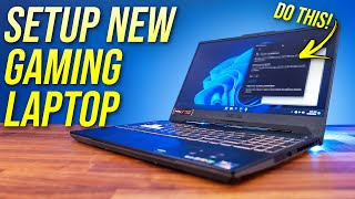 How To Setup Your New Gaming Laptop [upl. by Togram184]