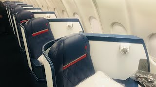 Flight Report GRUATL Delta Business Class  DeltaOne Airbus A330300 Sao Paulo to Atlanta [upl. by Nauqes]