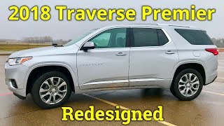 AllNew Premier  Chevy Traverse 2018 Review [upl. by Christianson]