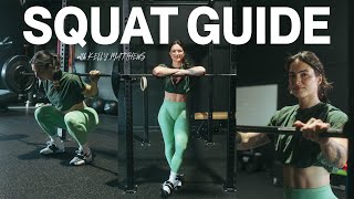 BEGINNERS GUIDE TO BACK SQUATS [upl. by Debbra]