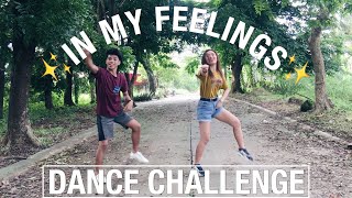 IN MY FEELINGS DANCE CHALLENGE KIKI DO YOU LOVE ME  Scherla Brazal amp Emmanuel Banaag [upl. by Tarton887]