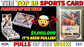 THE 1000000 CARD HAS BEEN PULLED 🤯  TOP 10 SPORTS CARD PULLS OF THE WEEK  EP 164 [upl. by Chenay]