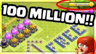 GIVING AWAY 100 MILLION in Clash of Clans Attacks FREE FOR ALL Attacks [upl. by Deering360]