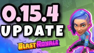 0154 UPDATE 🔥 BLAST ROYALE 🤯 [upl. by Llehsar389]