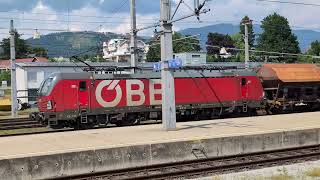 ÖBB 1293 0642 mit einen Güterzug [upl. by Vaclav212]