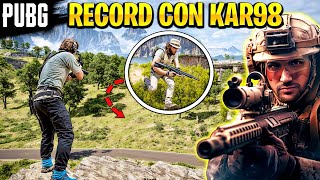 DONDE PONGO el OJO PONGO LA BALA con KAR98  PUBG GAMEPLAY  LuPower [upl. by Aizirtap]