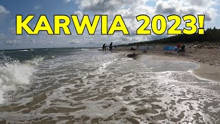 KARWIA nad Polskim Morzem 2023 Spacer przez miasto na PLAŻĘ [upl. by Andie]