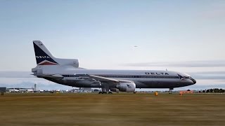 London Gatwick LGW Delta Air Lines L1011 [upl. by Donelson]