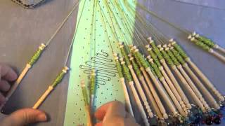 Video 84 Beginner bobbin lace tutorial [upl. by Reisinger138]