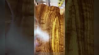 Custom Black Walnut Tele  First look at the grain shorts custom guitar preview [upl. by Joete10]