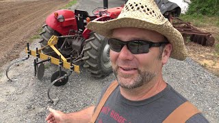 Tool Tuesday GARDEN BEDDER ATTACHMENT FOR TRACTOR How to UseTIPS AND TRICKS [upl. by Nnek]