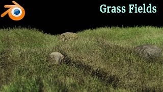 How to make a grass fields quickly and easy in Blender  180 [upl. by Portwin942]