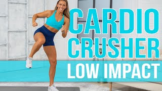 LowImpact NONSTOP Cardio Workout No Equipment Needed [upl. by Chill]