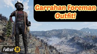 Fallout 76 Garrahan Foreman Outfit [upl. by Chavaree]