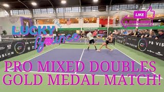 Pro mixed doubles gold medal match CT summer kickoff tournament 2024 ￼ [upl. by Assirec]