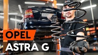 Så byter du fjädrar bak på OPEL ASTRAG CC 1 F48F08 GUIDE AUTODOC [upl. by Asyral]