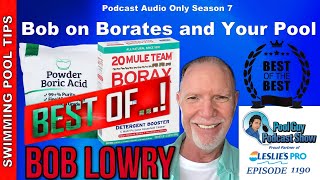 Best of Bob Lowry Borates amp Your Pool Care [upl. by Siuqaj]