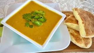 Recette de Soupe aux Lentilles Corail [upl. by Dressel765]