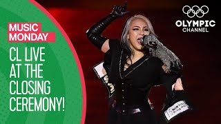 CL Full Live Performance at the PyeongChang 2018 Closing Ceremony  Music Monday [upl. by Udell696]