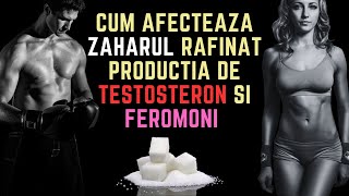 Cum afectează ZAHĂRUL rafinat producția de Testosteron și Feromoni Pierderea atractivității fizice [upl. by Ecilegna]