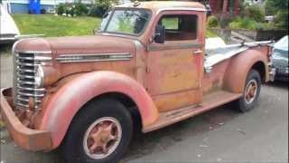 Unrestored Diamond T pickup truck [upl. by Imis]